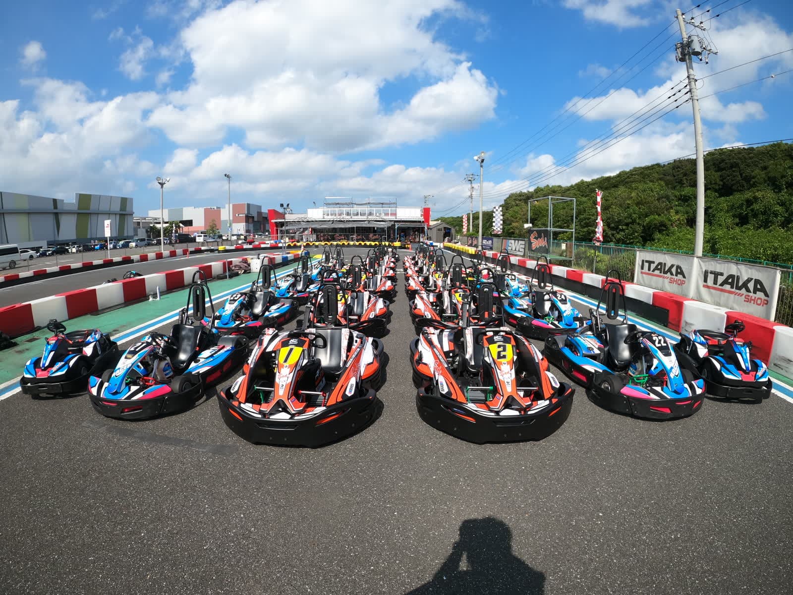 Full track view at Harbor Circuit Kisarazu